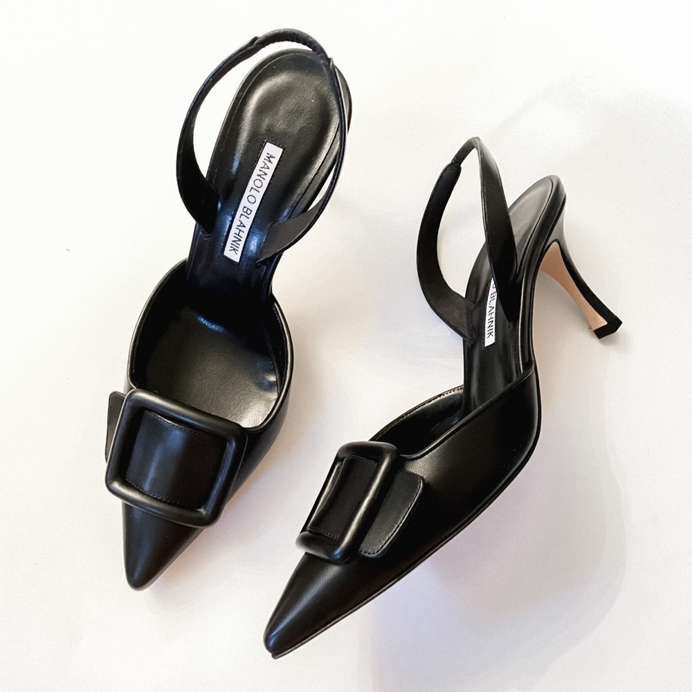 NIB Manolo Blahnik Maysale Maysli Heels